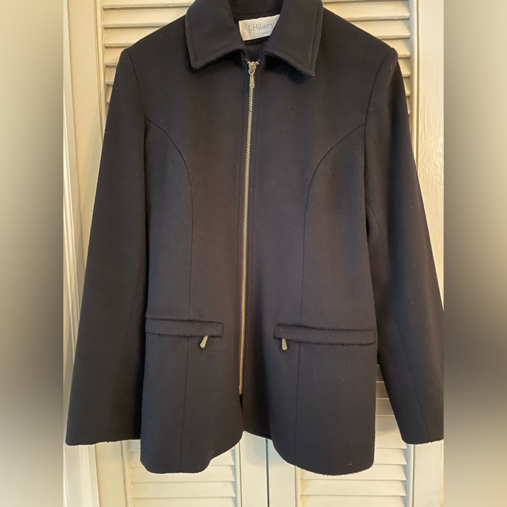 J. Hilary Wool Jacket, Coat, Made in USA size 4